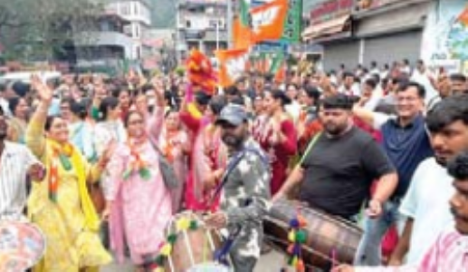 हिमाचल : नगर निगम चुनाव में 3 पर भाजपा का कब्जा, 1 पर कांग्रेस जीती